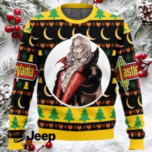 Dracula Castlevania Ugly Christmas Sweater