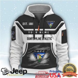Dunfermline Athletic F.C. (DAFC) Est. 1885 Personalized Hoodie