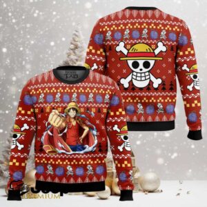Emperor Luffy One Piece Ugly Christmas Sweater