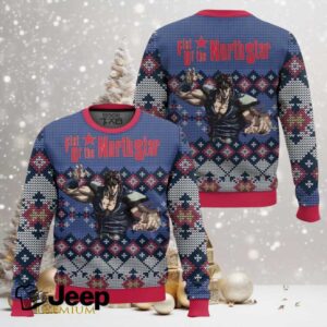 Fist Of The North Star Alt Ugly Christmas Sweater