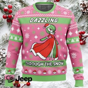 Gardevoir Dazzling Pokemon Ugly Christmas Sweater