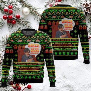 Geeze Did The Room Clear Out National Lampoon’s Vacation Ugly Christmas Sweater