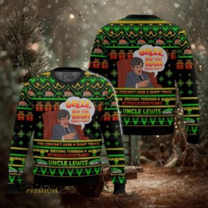 Geeze Did The Room Clear Out National Lampoon’s Vacation Ugly Christmas Sweater