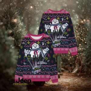 Ghostbusters Christmas Night Ugly Sweatshirts