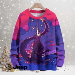 Godzilla Crew Neck Sweater