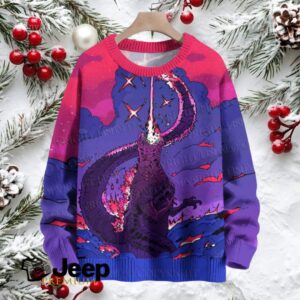 Godzilla Crew Neck Sweater
