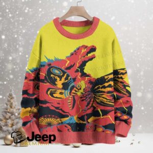 Godzilla Mothra Crew Neck Sweater