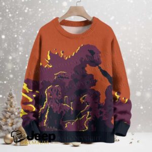 Godzilla Smog Monster Crew Neck Sweater