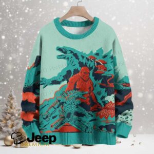 Godzilla vs Kong Crew Neck Sweater