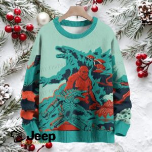 Godzilla vs Kong Crew Neck Sweater