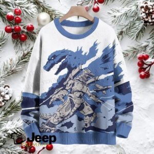 Godzilla vs Mechagodzilla Crew Neck Sweater