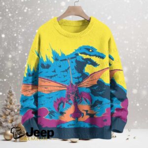 Godzilla vs Megaguirus Crew Neck Sweater