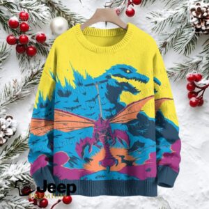 Godzilla vs Megaguirus Crew Neck Sweater
