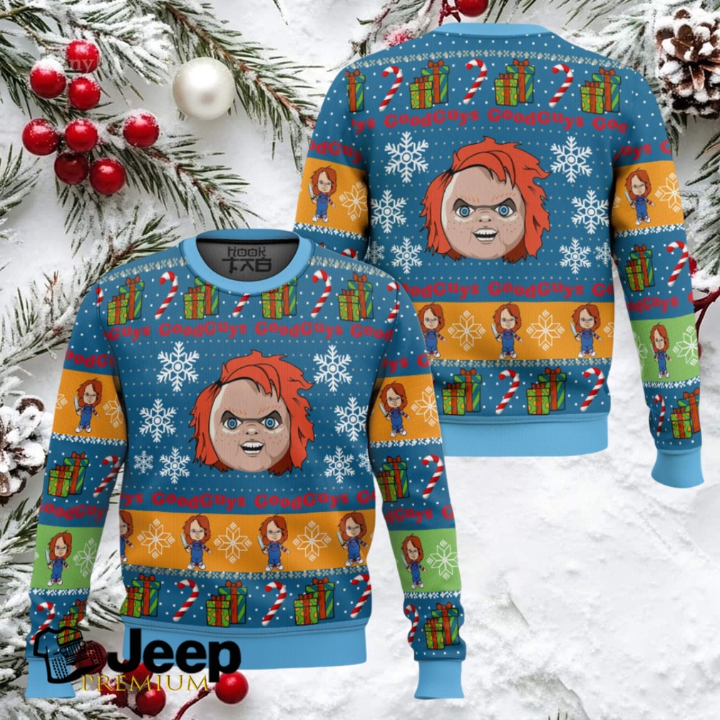 Good Guys Chucky Ugly Christmas Sweater Good Guys Chucky Ugly Christmas Sweater