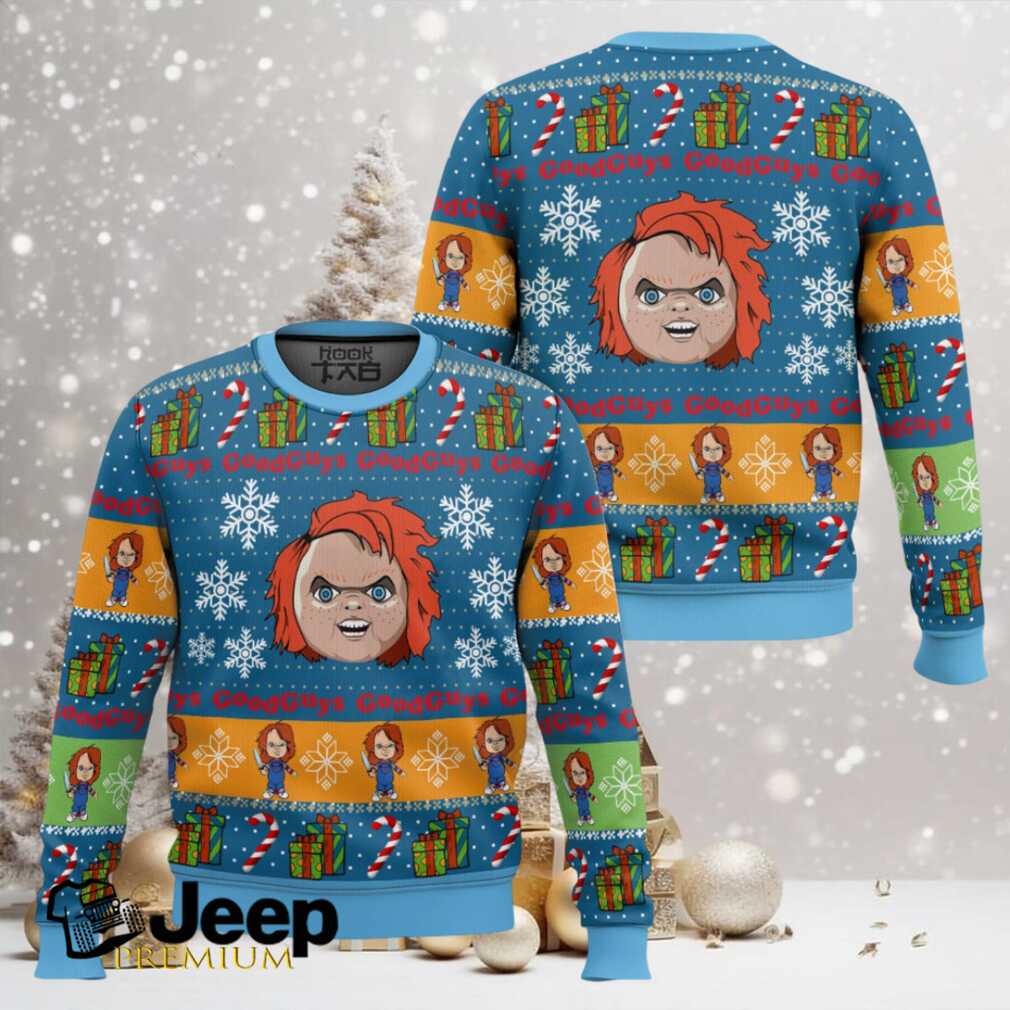 Good Guys Chucky Ugly Christmas Sweater Good Guys Chucky Ugly Christmas Sweater
