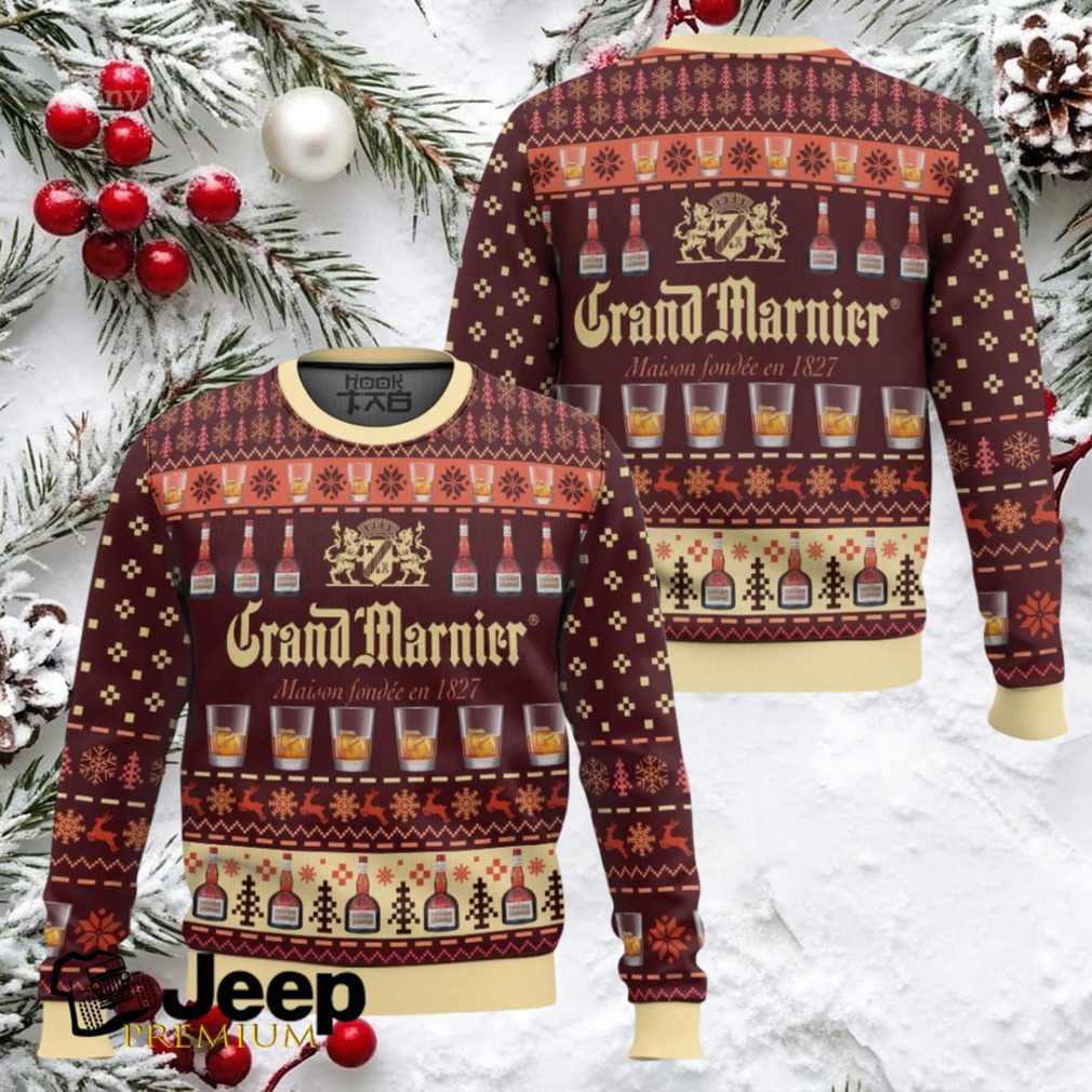 Grand Marnier Liqueur Ugly Christmas Sweater Grand Marnier Liqueur Ugly Christmas Sweater