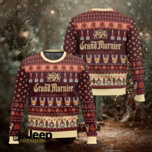 Grand Marnier Liqueur Ugly Christmas Sweater