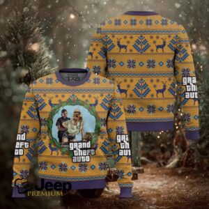 Grand Theft Auto GTA Ugly Christmas Sweater