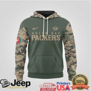 Green Bay Packers Official NFL Marine Veteran Hoodie