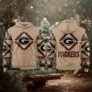 Green Bay Packers x Native American Heritage Hoodie Football
