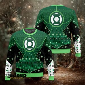 Green Lantern DC Ugly Christmas Sweater