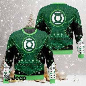 Green Lantern DC Ugly Christmas Sweater