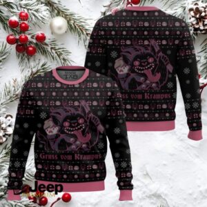 Gruss Vom Krampus Ugly Christmas Sweater