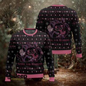Gruss Vom Krampus Ugly Christmas Sweater