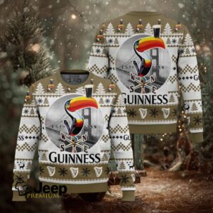 Guinness Beer 1759 Toucan Ugly Christmas Sweater