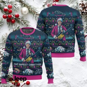 Hap Hapiest Xmas National Lampoon’s Vacation Ugly Christmas Sweater