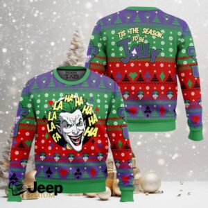 Have A Jolly Joker Ugly Christmas Sweater