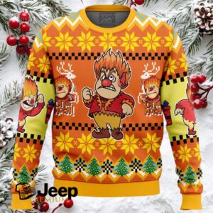 Heat Miser The Year Without A Santa Ugly Christmas Sweater
