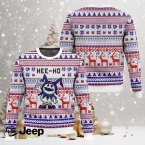 Hee ho Shin Megami Tensei Jack Frost Ugly Christmas Sweater