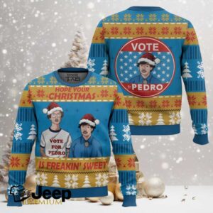 Hope Your Christmas Is Freakin’ Sweet Napoleon Dynamite Ugly Christmas Sweater