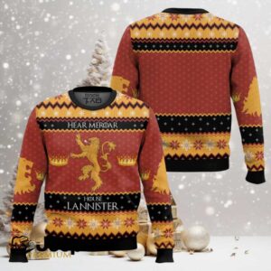 House Lannister Game Of Thrones Ugly Christmas Sweater