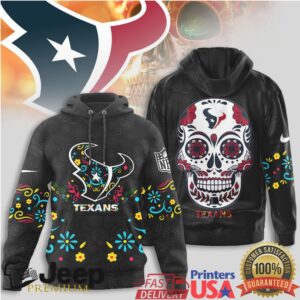 Houston Texans Official NFL Dia de los Muertos Limited Editions Hoodie