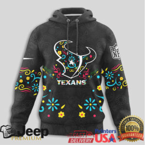 Houston Texans Official NFL Dia de los Muertos Limited Editions Hoodie
