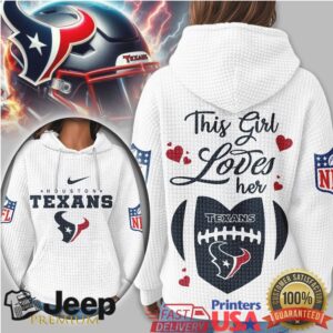 Houston Texans Official NFL Game Day Waffle Hoodie