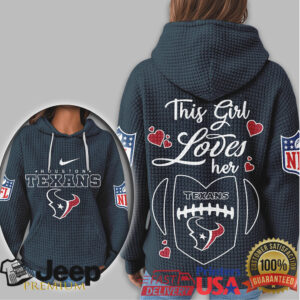 Houston Texans Official NFL Game Day Waffle Hoodie