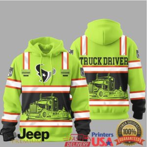 Houston Texans Official NFL Truck Driver Hoodie