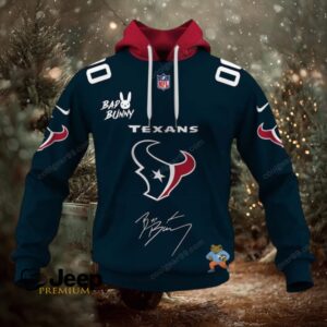 Houston Texans x Bad Bunny Super Bowl 2026 NFL Hoodie