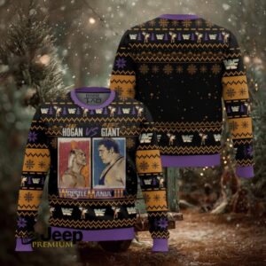 Hulk Hogan vs Andre The Giant WWE Ugly Christmas Sweater
