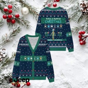 Human Christmas Ugly Cardigan Sweaters Human Christmas Ugly Cardigan Sweaters
