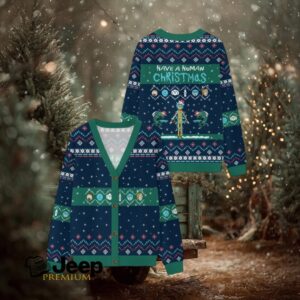 Human Christmas Ugly Cardigan Sweaters