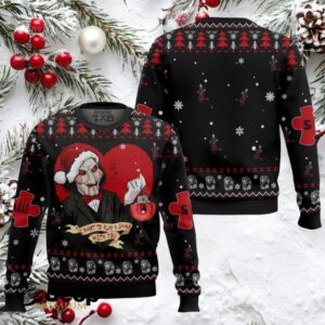 I Want To Play A Game Saw Ugly Christmas Sweater