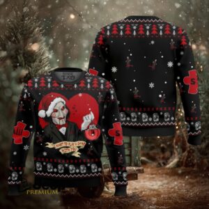 I Want To Play A Game Saw Ugly Christmas Sweater