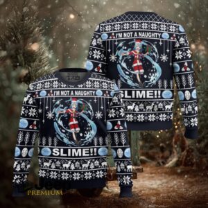 I’m Not A Naughty Slime!! That Time I Got Reincarnated As A Slime Ugly Christmas Sweater