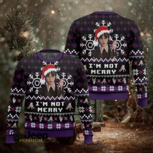I’m Not Merry Wednesday Ugly Christmas Sweater