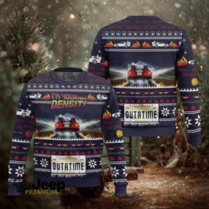 I’m Your Density Back To The Future Ugly Christmas Sweater