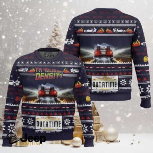 I’m Your Density Back To The Future Ugly Christmas Sweater